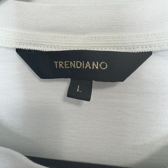 Trendiano T-Shirt Graphic Back Panel White - Picture 8 of 9